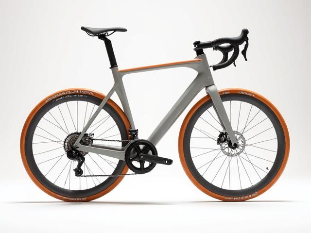 Lightweight electric road bike model C, perfect for conquering steep climbs.